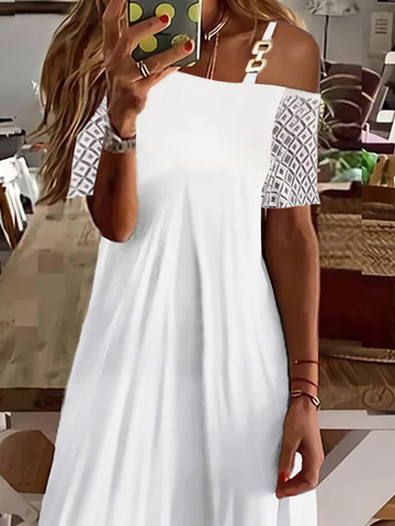 Abstrakt Freizeitkleid