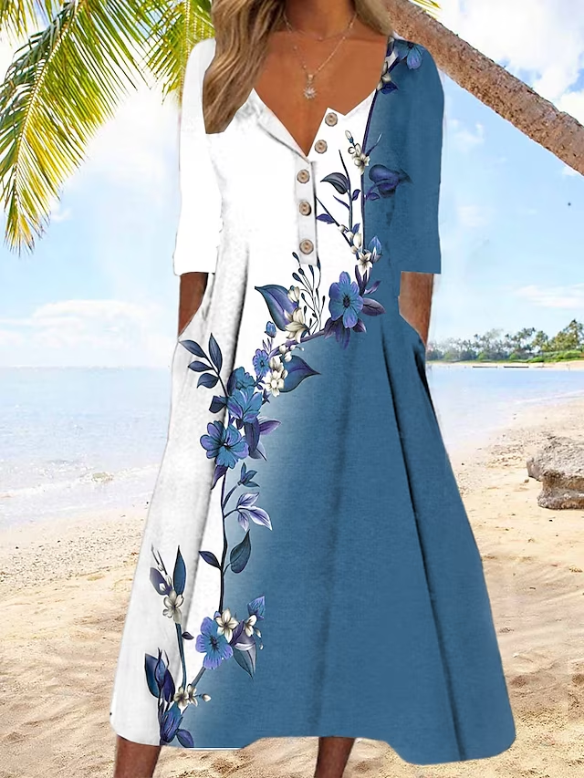 Jersey Urlaub Kleid