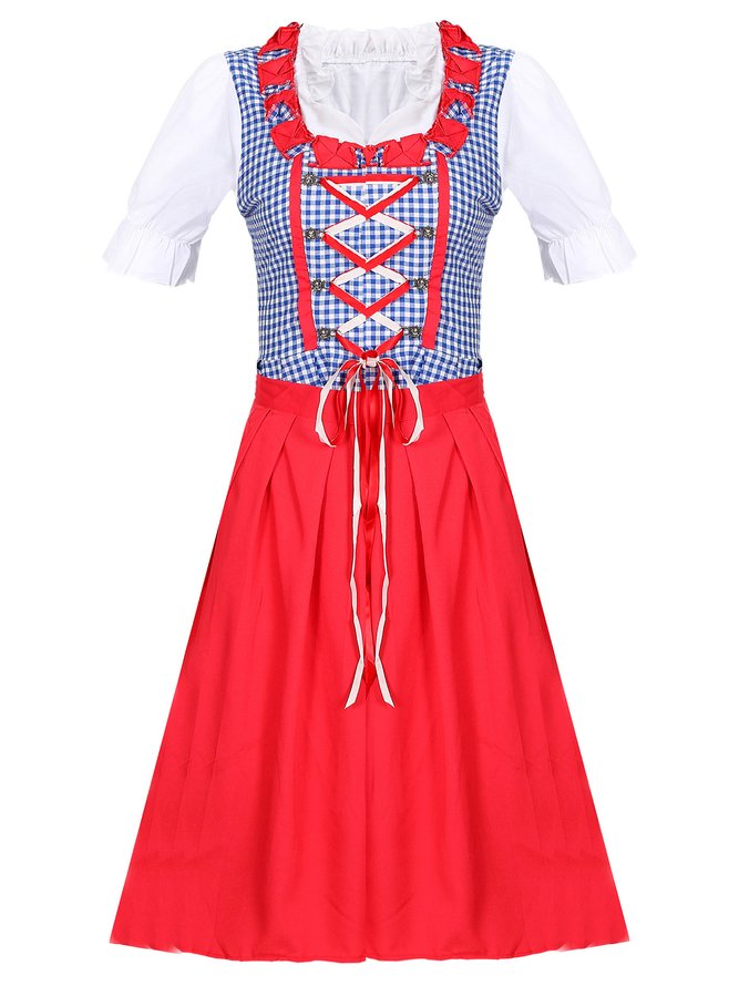 Deutschland Schulterfrei Kleid