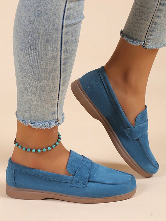 Lässig minimalistisch Slip On Halbschuhe