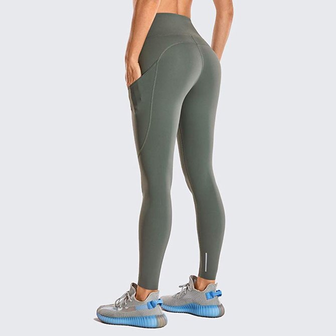 Lässig Geblümt Legging