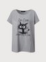 Damen I'm fein es ist fein alles ist fein Lässig T-Shirt