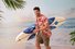 Urlaub Stil Hawaiische Serie Pflanze Blume Blätter Element Revers Kurzarm Bluse Print Oberteile