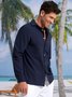 Baumwolle Langarm Bluse