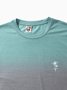 Farbverlauf Rundhals T-Shirt