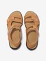 Retro Stickerei Haken und Schleife Bequem Sohle Flach Pantolette