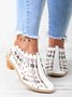 Retro Weben Inlay Block Pumps