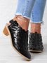 Retro Weben Inlay Block Pumps