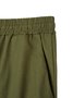 Herren Leinen Shorts Multi-Pocket Krawatte Cargohosen