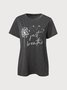 Locker Löwenzahn Kurzarm T-Shirt