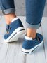 Atmungsaktiv Hohl Stoff Mesh Klettverschluss Tragbar Gehen Schuhe