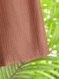Farbblock Individualität T-Shirt mit Langarm