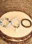 Damen Mode Böhmisches Perlen Armband mit Quaste