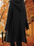 Modetalente Geblümt Mit Kapuze Strickjacke Große Größen Mantel