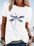 Baumwollgemisch Lässig Grafik Shirts & Blusen&Shirts