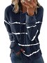 Langarm Baumwollgemische Sweatshirts mit Kapuze