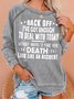 Genug Zu Austeilen Mit Heute Damen Sweatshirts