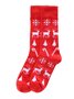 Weihnachten Elch Muster Baumwolle Kurze Socken aus Socken