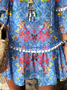 A-Linien Batik Urlaub Kleider
