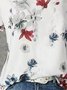 Lässig Print Kurzarm Shirts & Blusen&Shirts