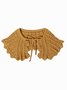 Gestrickt Cape Schals