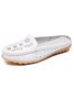Leder Hohl Mules & Schuhen
