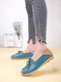 Lässige Rindsleder Schuhe