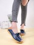 Lässige Rindsleder Schuhe
