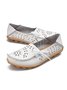 Lässige Rindsleder Schuhe