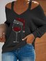 Langarm Lässige Sweatshirts