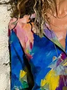 Langarm Baumwollmischung Normal Shirts & Blusen&Shirts
