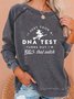 Langarm Print Sweatshirts mit Rundhals