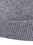 Herren Unifarben Warm Pullover Base Tanktop
