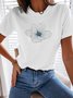 Lässig Kurzarm T-Shirt