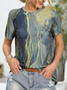 Marmor Getreide Locker T-Shirt