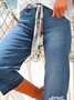 Lockere Jeans aus Denim für Urlaub
