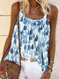 Lässig Spaghettiträger Angestrichen Tanktop & Cami