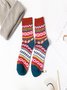 Damen Lässig Paisley Alle Jahreszeiten Baumwolle Wicking Täglich Bestseller Über das Unterschenkel Socken Regelmäßig Socken
