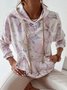 Lässig Kapuze Sweatshirts