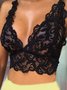 Spitze Cut-Out Sexy Tanktop Oberteile Dessous