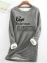 Damen Gigi mögen A Oma aber so Viel cooler Textbriefe Weit Einfach Sweatshirt
