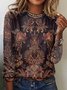 Lässig Jersey T-Bluse