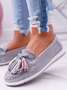 Urlaub Alle Jahreszeiten Flach Halbschuhe