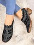 Retro Weben Inlay Block Pumps
