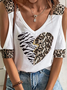 Zebra Lässig T-Shirt
