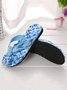 Urlaub Camo Print Nylon Strand Zehentrenner