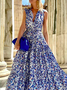 Urlaub Weit Ethnisch Kleid