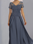 Unifarben Freizeitkleid