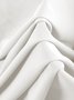 Rundhals Elegant Unifarben Zweiteiliges Set