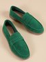 Lässig minimalistisch Slip On Halbschuhe